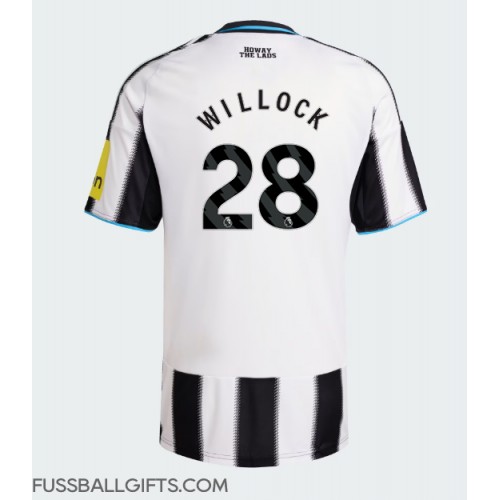 Newcastle United Joe Willock #28 Fußballbekleidung Heimtrikot 2025-26 Kurzarm
